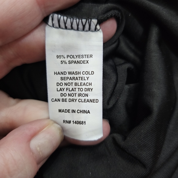 NWT Unique Vintage Black Velvet Jumpsuit - Picture 12 of 12